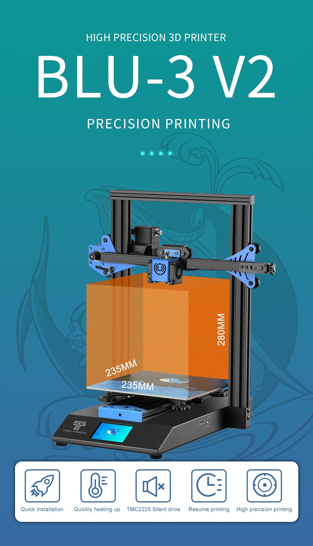 Large Space 3D Printer