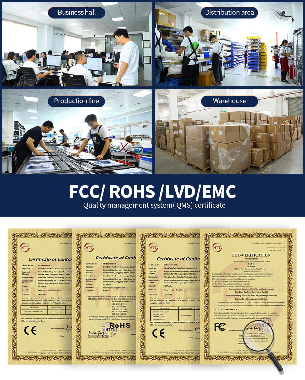 3D Printer Certificates