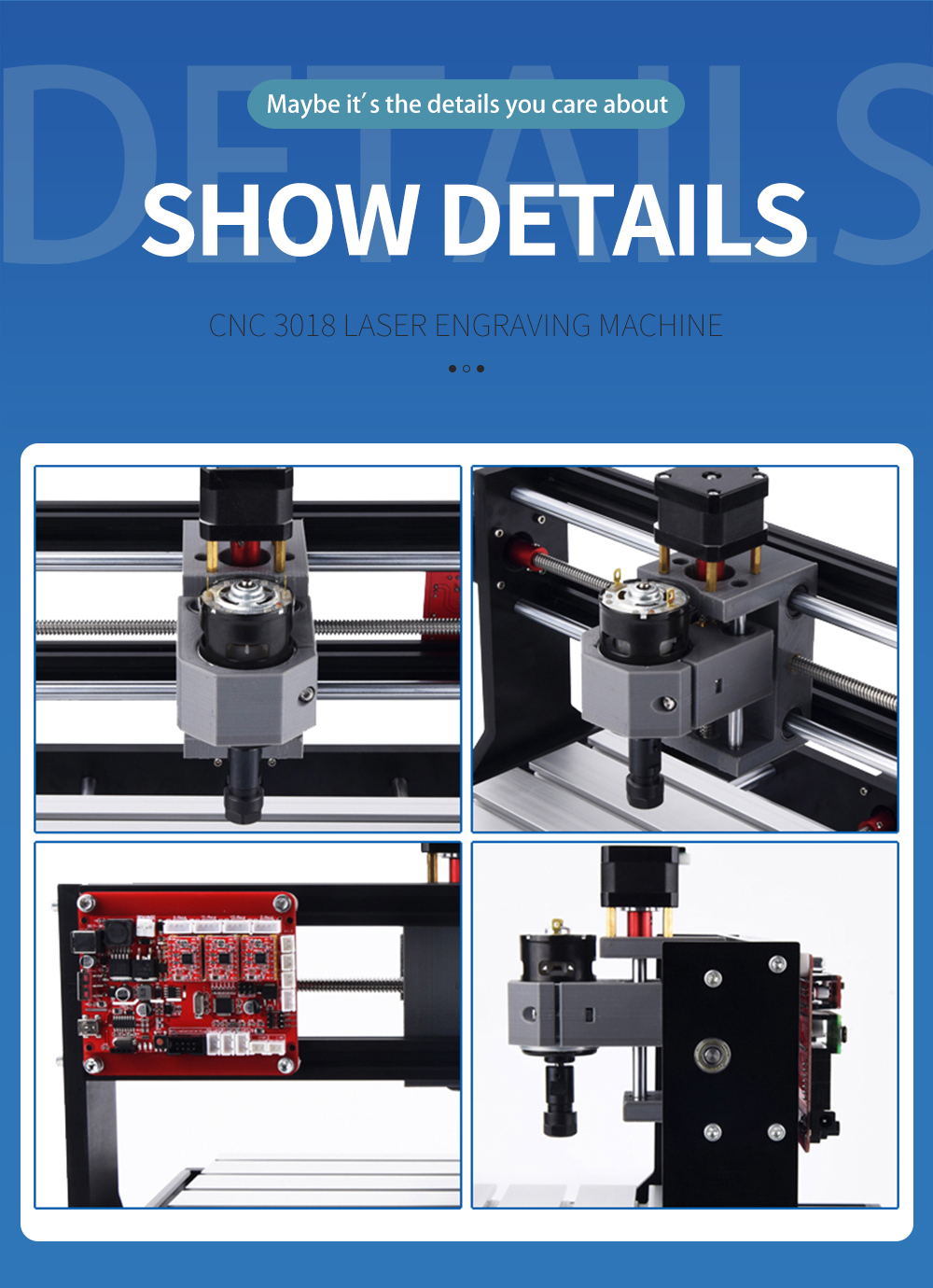 Desktop laser printer detailed image