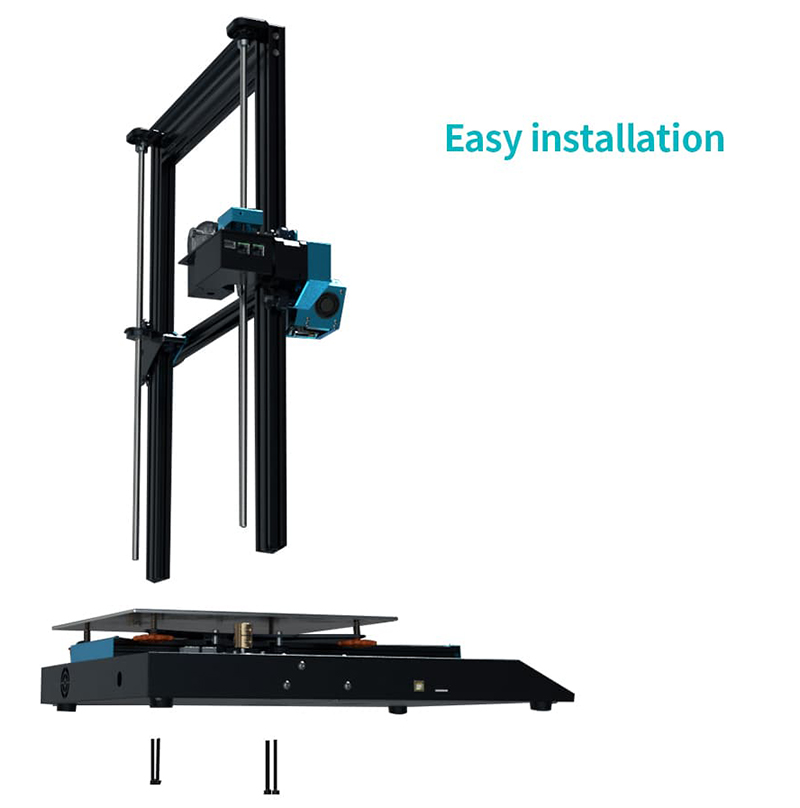 95% Pre-assembled Desktop 3D Printer