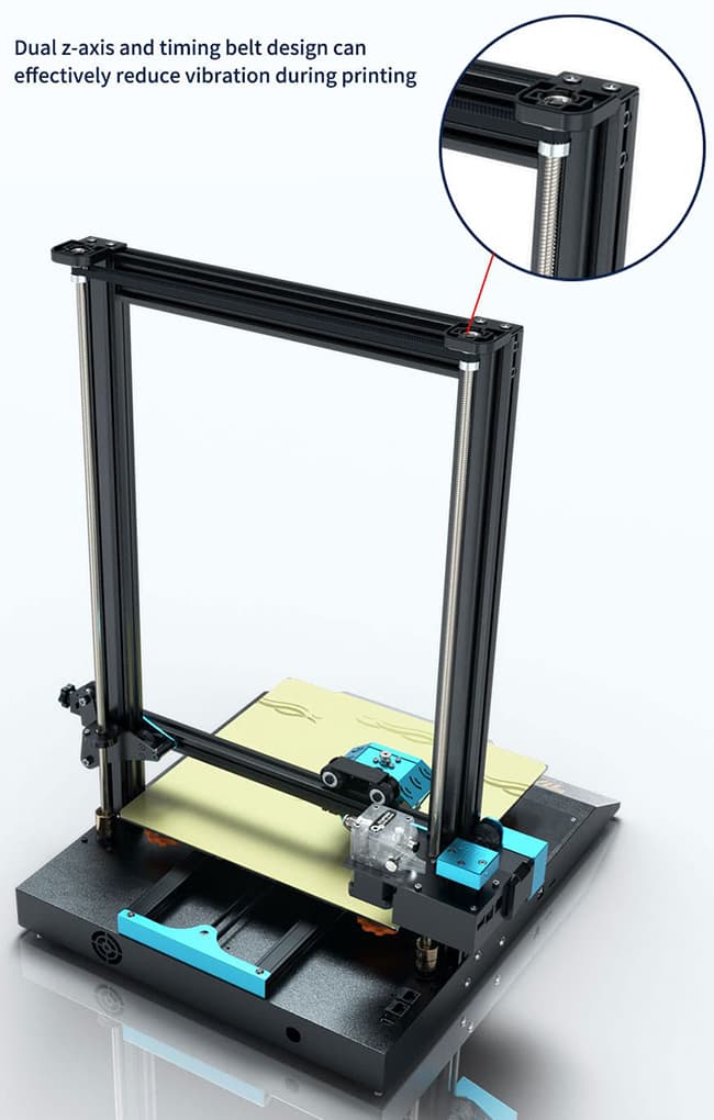 Dual Z-axis Lead Screw