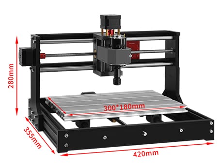 CNC Engraving Size