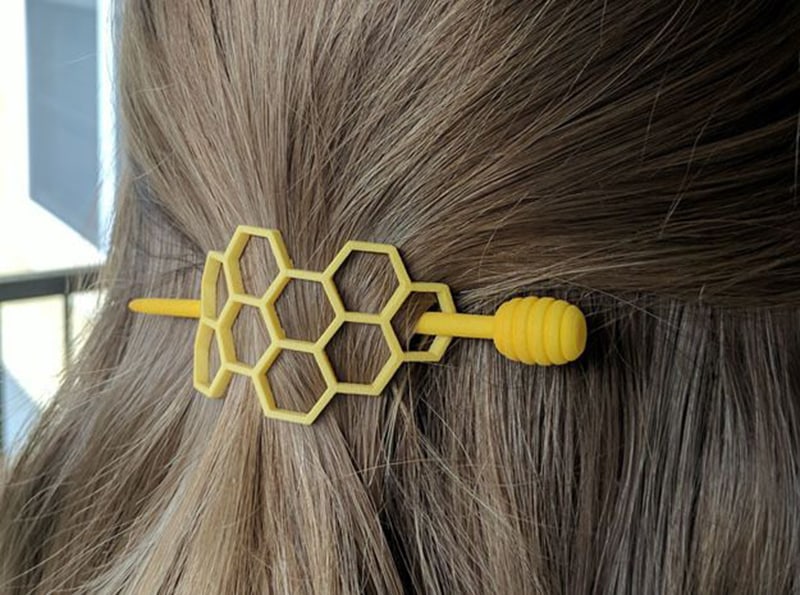 3D Printed Hair Clips