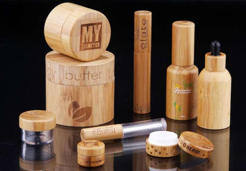 Bamboo & Wooden Cosmetic Jar