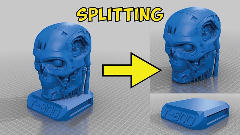 3D Printing Splitting