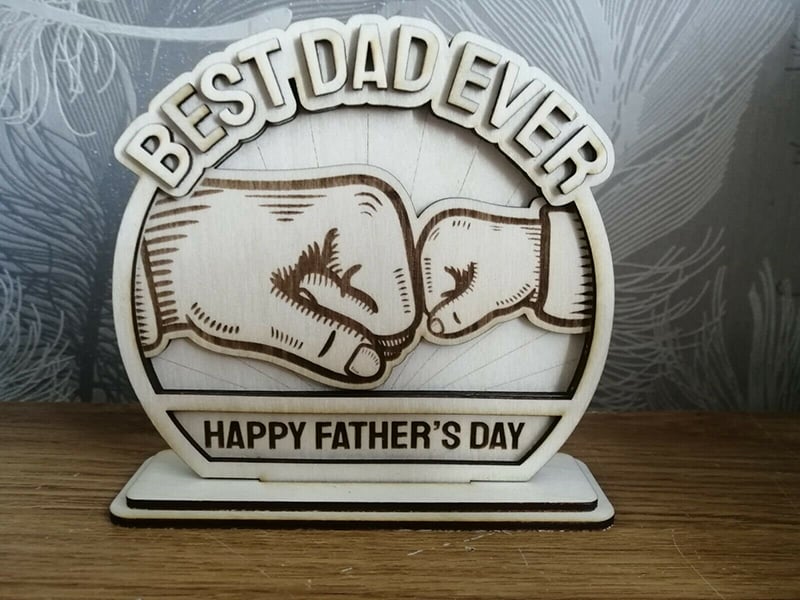 Best Dad Trophy by Sebastian Barinec