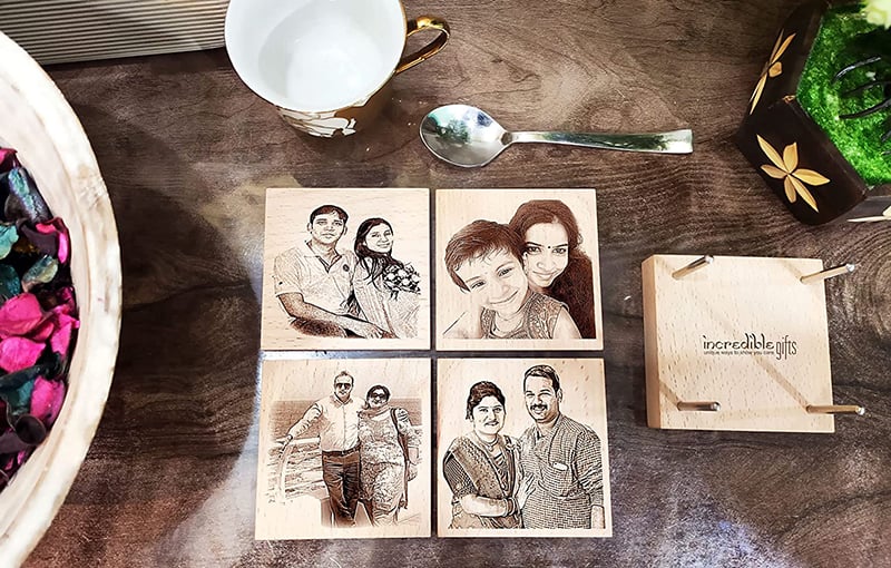 Photoengraving Coaster